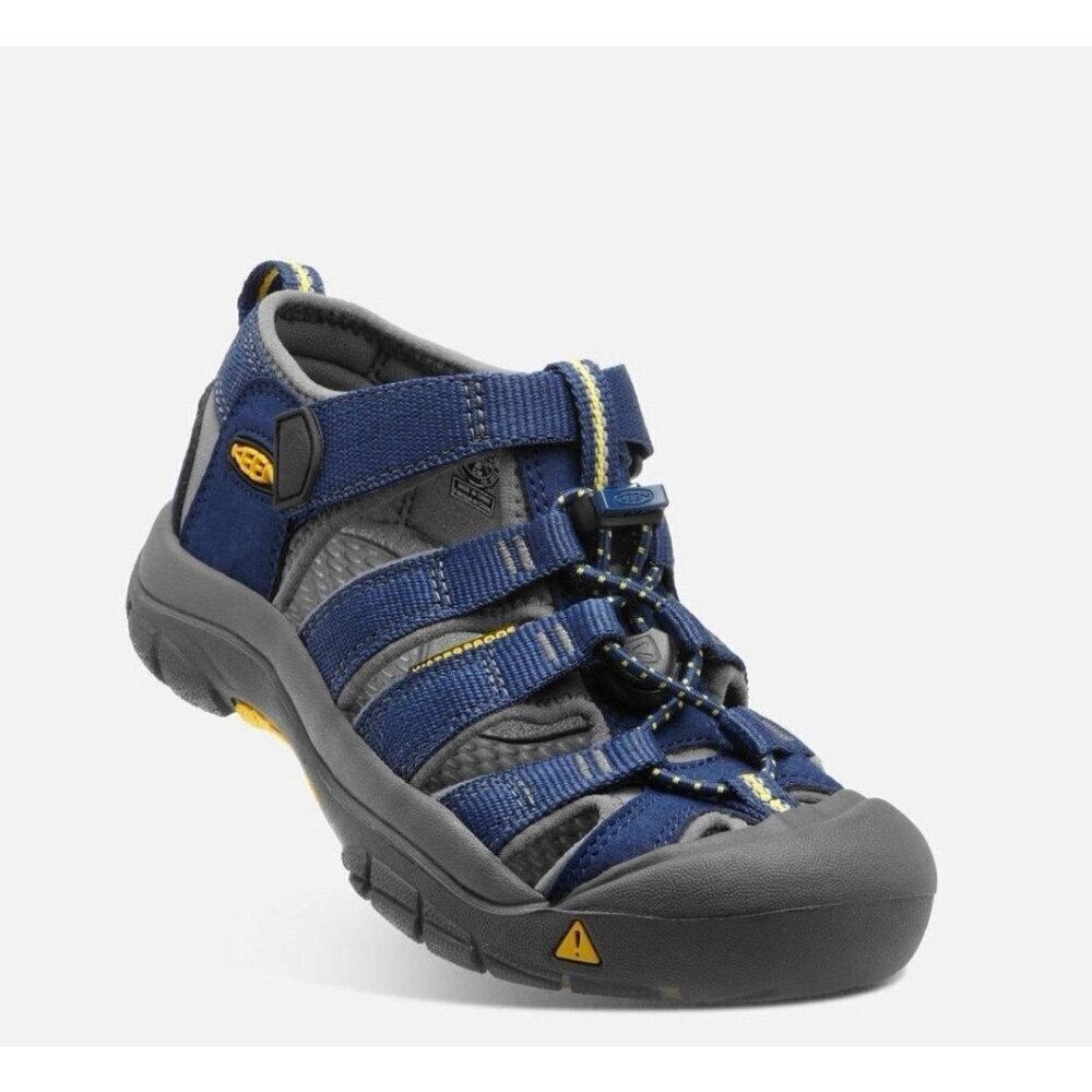 KEEN Seacamp II CNX children's sandals in Blue Depths/Gargoyle Size 5.0